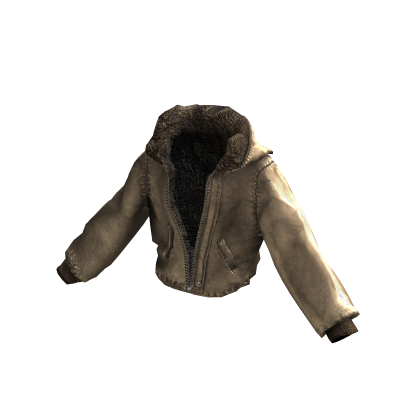 Tan Fur Workwear Jacket