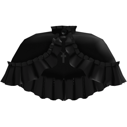 vintage gothic elegant black victorian cape 3.0