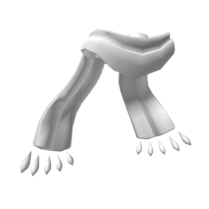 Long White Scarf