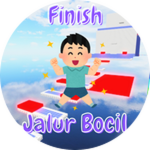 Finish Jalur Bocil