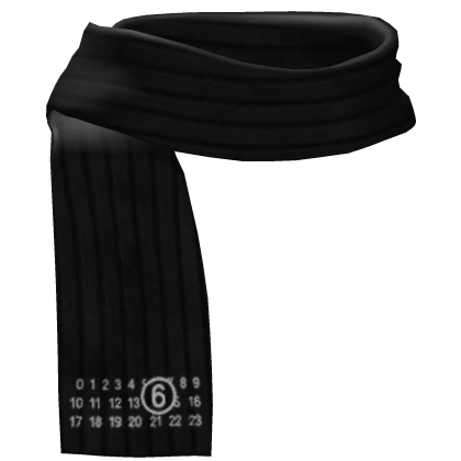 MM6 Emo Vkei Knit Scarf