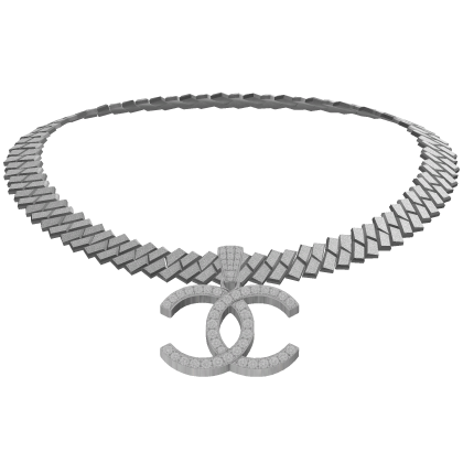 CC Luxury Baddie Necklace Chain Silver 3.0