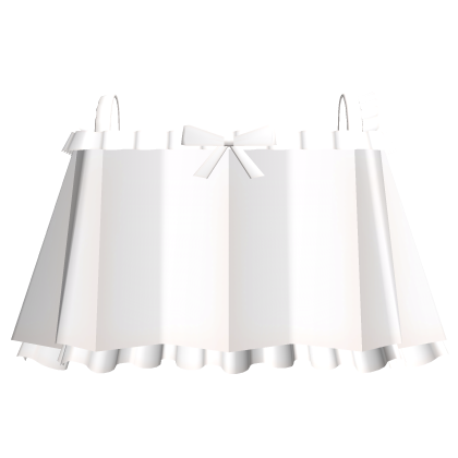 ♡ swan dress cute sweet ruffled babydoll top white