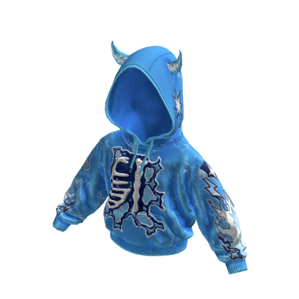 Dewney Hoodie blue