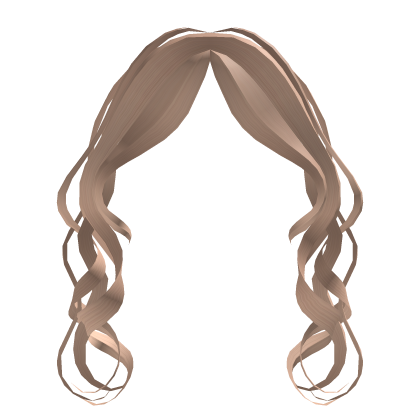 blonde curly bangs (For Chibi Doll)