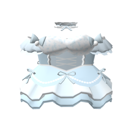 🎀3.0 Beautiful Magical Blue Rococo Dress w Bows