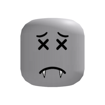 sad vampire head