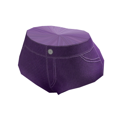 Purple Jean Shorts