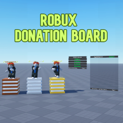 Robux Donation Board