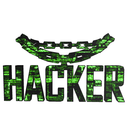 Green Animated Glitch Hacker Chain