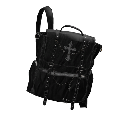 Black Y2k Punk Backpack 3.0