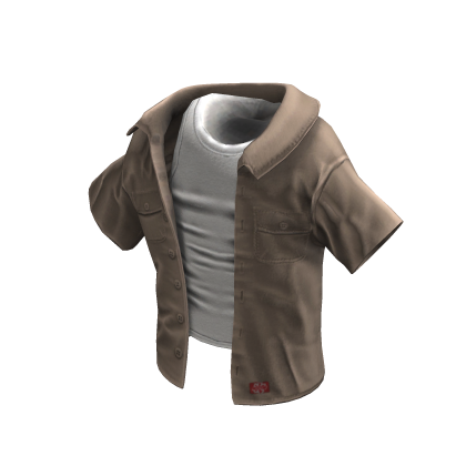 ardor* - button up + tank (khaki)