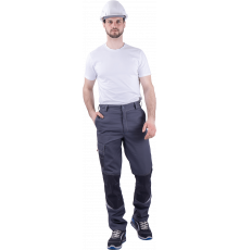 Брюки ТУРБО SAFETY летние, серый-т.серый