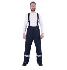 Брюки ХАЙ-ТЕК SAFETY зимние, синие