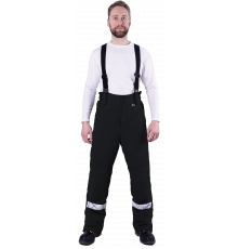 Брюки ХАЙ-ТЕК SAFETY зимние, черные