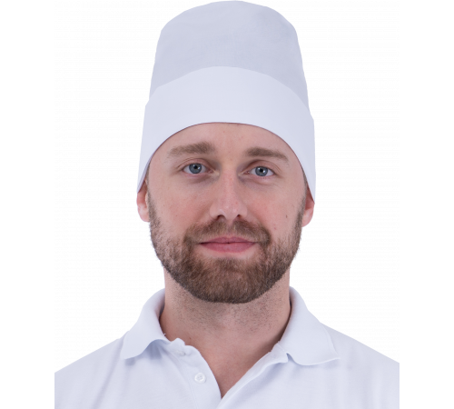 Шапочка ХИРУРГА, тк.смесовая, зеленая