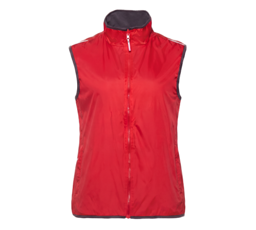 Жилет женский STAN таффета 210T, 65, 24WN, Красный (14)