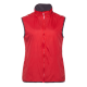 Жилет женский STAN таффета 210T, 65, 24WN, Красный (14)