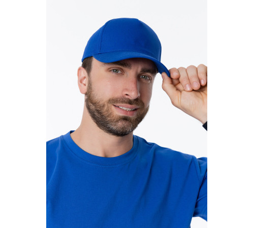Бейсболка STAN 5 клиньев хлопок 150, 10L , Синий (16)