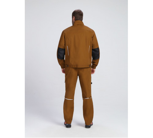 Куртка ProfLineSpecialist (тк.РипСтоп,240), коричневый/черный в Симферополе