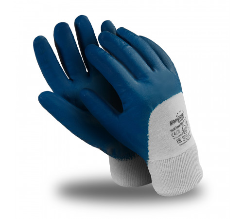 Перчатки Manipula Specialist® Техник Лайт РЧ (интерлок+нитрил), TNL-05/MG-221 в Херсоне