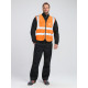 Жилет сигнальный ProfLineLeader СОП-4 (тк.Полиэфир,130), оранжевый в Саках