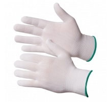 Перчатки Gward нейлоновые, белый, NP1001
