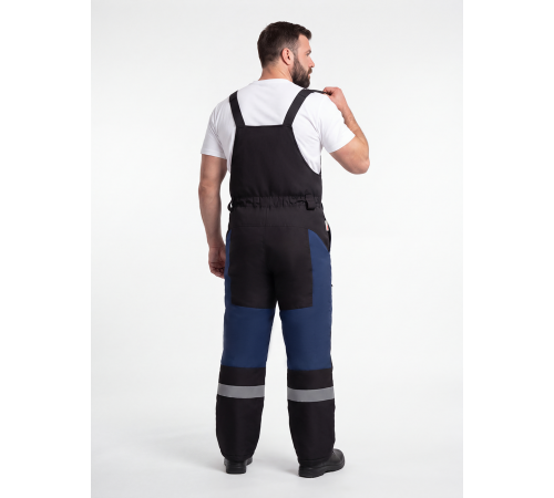 Полукомбинезон зимний ProfLineSpecialist (тк.Мембрана,180), т.синий/черный в Евпатории