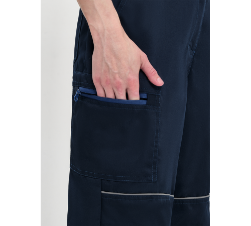 Брюки женские ProfLineSpecialist (тк.Смесовая,240), т.синий/васильковый в Евпатории