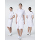 Халат женский Сансара-005 (тк.Смесовая,160) MedLine, белый в Евпатории