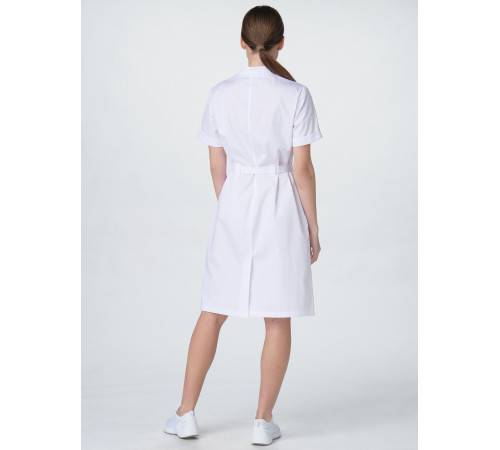 Халат женский Сансара-005 (тк.Смесовая,160) MedLine, белый в Евпатории