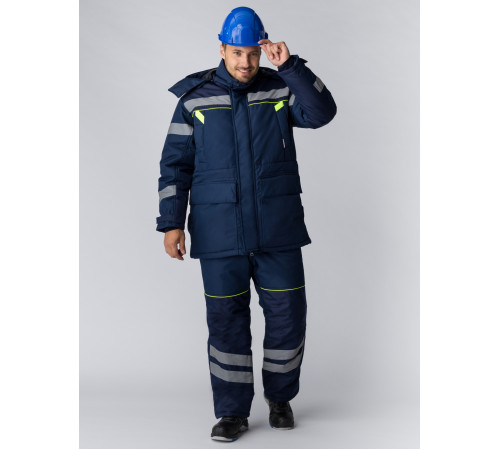 Костюм зимний ProfLineSpecialist (тк.Восток-мембрана) п/к, т.синий в Донецке