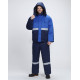 Костюм зимний СОП Кос_003 (тк.Смесовая,210) п/к, т.синий/васильковый в Керчи