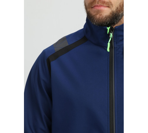 Куртка ProfLineLeader (тк.Софтшел), синий/черный в Керчи