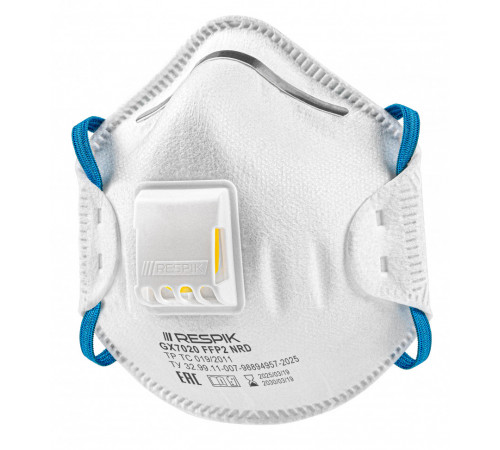 Респиратор чашеобразный RESPIK® GX7020 с клапаном, FFP2 (10 шт) в Мелитополе