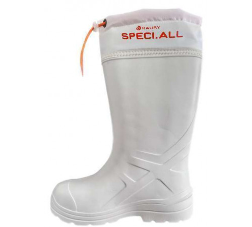  Сапоги ЭВА/ТЭП 11-30 БИЗОН КП S (SPECI.ALL) с надставкой, ком.подн.,кев.ст., утепл., белые (-30°С)  в Белогорске
