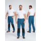 Брюки ProfLineSpecialist (тк.РипСтоп,240), циан/черный в Евпатории
