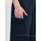 Брюки женские ProfLineSpecialist (тк.Смесовая,240), т.синий/васильковый в Саках