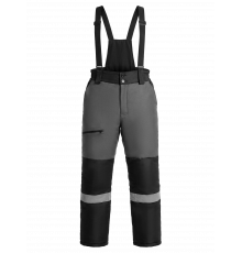 Брюки зимние ProfLineSpecialist (тк.Мембрана,180), серый/черный