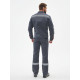 Костюм Флофт-2 СОП У. (тк.Смесовая,210) п/к, т.серый/серый/красный в Мелитополе