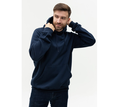 Худи унисекс STAN футер с начёсом 260,20, Т-синий (46)