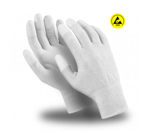 Перчатки Manipula Specialist® Микростатик (ESD) (нейл.+полиур.+медн.), MG-163 в Мелитополе