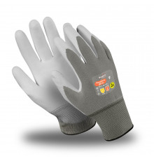 Перчатки Manipula Specialist® Микростатик (ESD) (нейл.+полиур.+медн.), MG-164