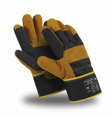 Перчатки Manipula Specialist® Сталкер Про (спилок/ткань+интерлок), SPL-72/MG-292