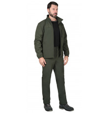 Костюм СИРИУС-АЗОВ хаки софтшелл, 350 г/м2