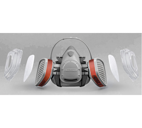 Комплект для защиты дыхания RESPIK® M800 A1P2 R в Мелитополе