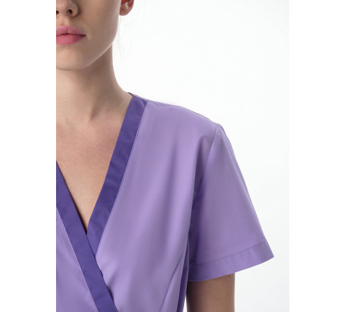 Костюм женский MedLine Арина (тк.Смесовая,120), фиолетовый/сирень в Евпатории