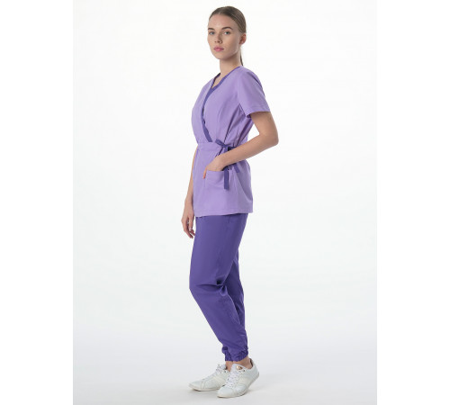 Костюм женский MedLine Арина (тк.Смесовая,120), фиолетовый/сирень в Евпатории