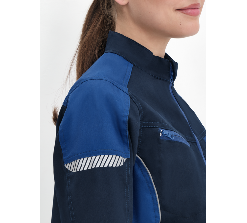 Куртка женская ProfLineSpecialist (тк.Смесовая,240), т.синий/васильковый в Евпатории