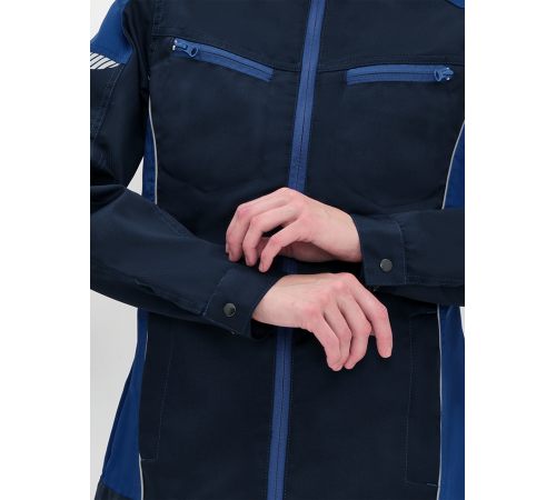 Куртка женская ProfLineSpecialist (тк.Смесовая,240), т.синий/васильковый в Евпатории